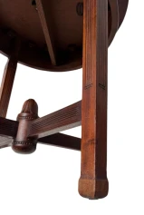 Arts & Crafts Side Table by Johann Georg van Caspel for H.F. Jansen & Zonen